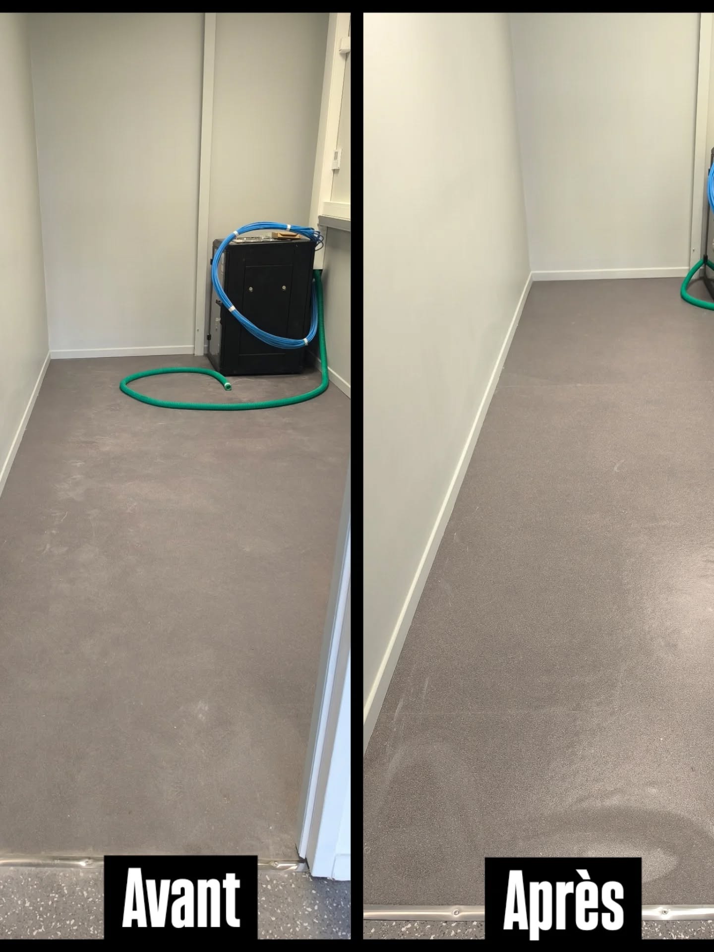 Chantier remis au propre avant livraison