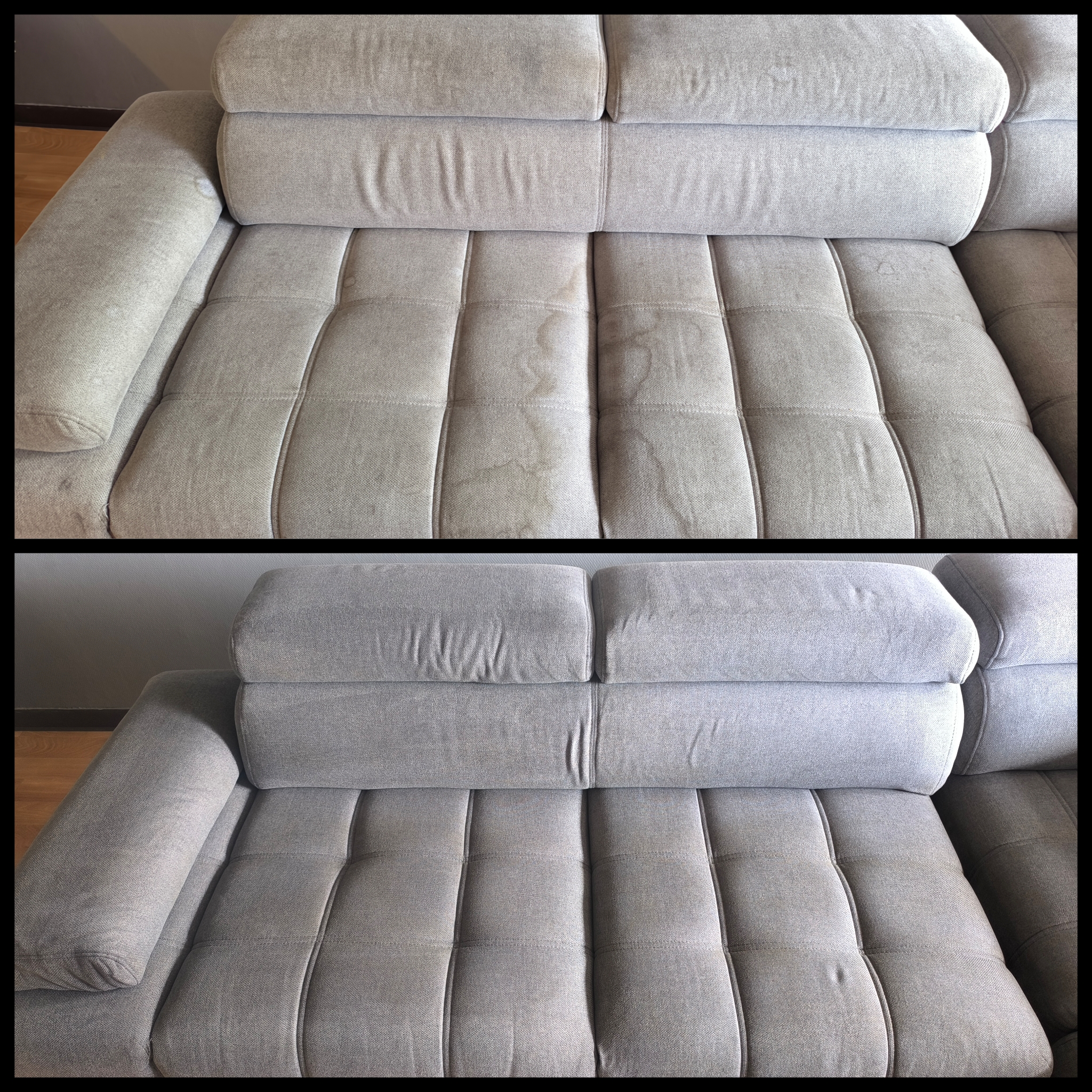 Tapis et moquette rafraîchis après nettoyage professionnel