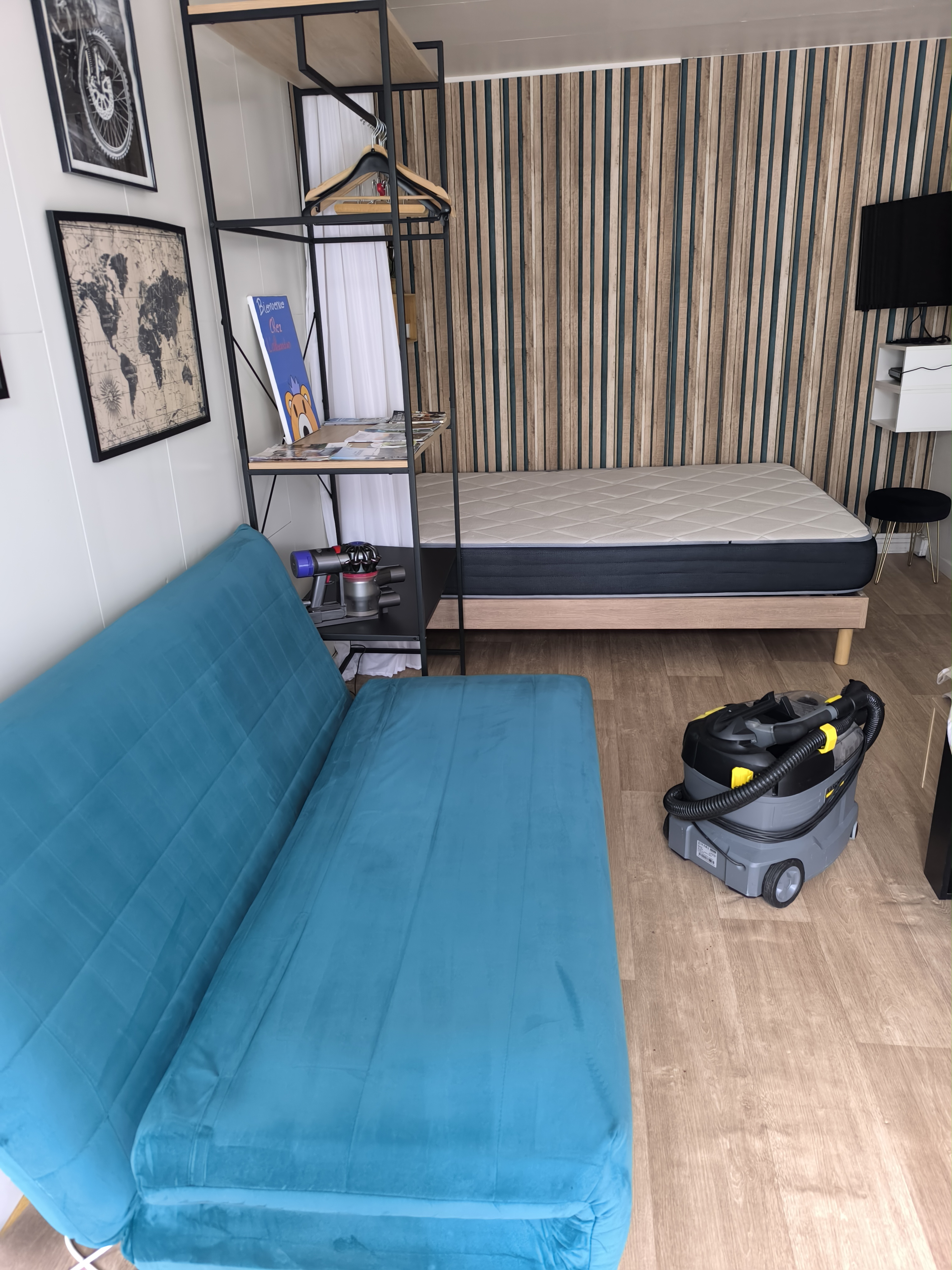 Matelas nettoyé pour une literie plus saine